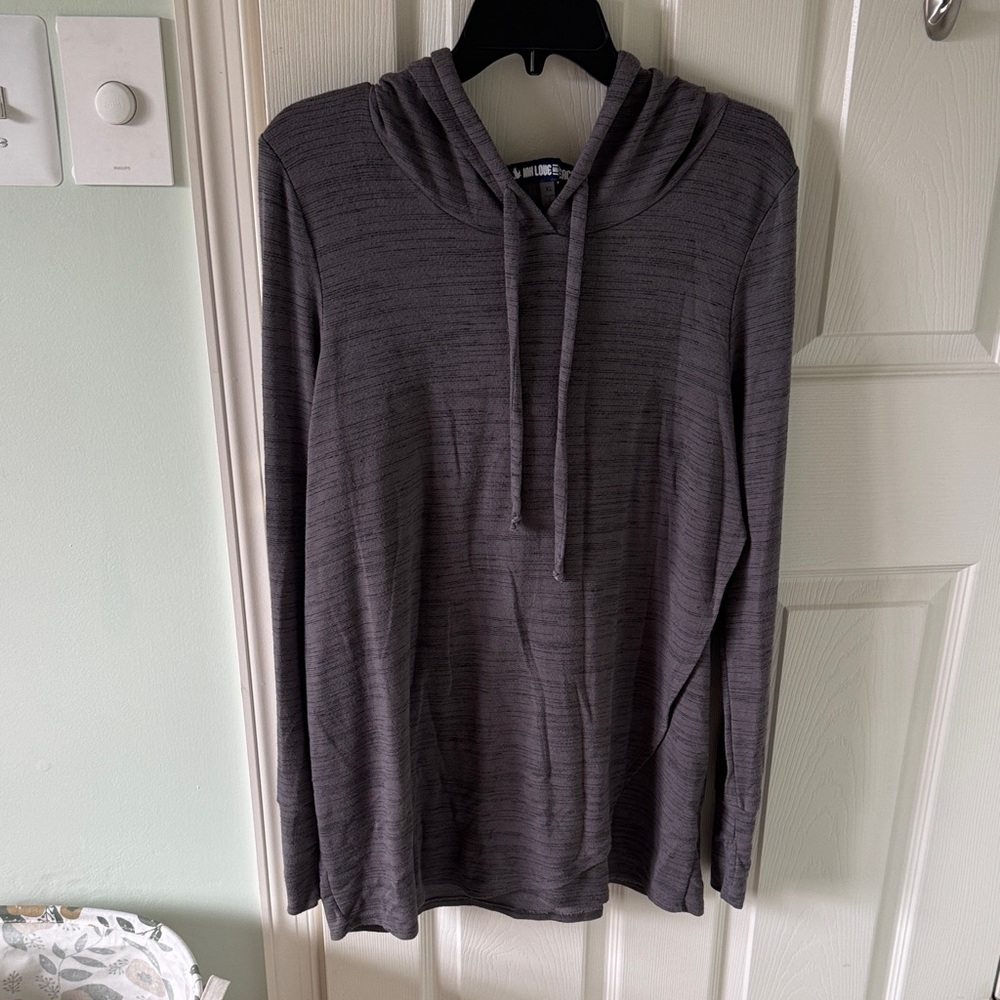 Grey Maternity/Nursing Hoodie